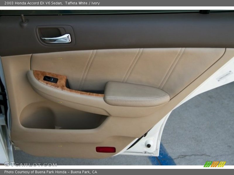 Taffeta White / Ivory 2003 Honda Accord EX V6 Sedan