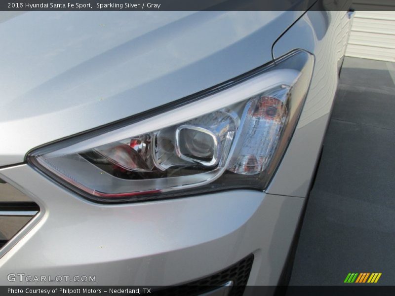 Sparkling Silver / Gray 2016 Hyundai Santa Fe Sport
