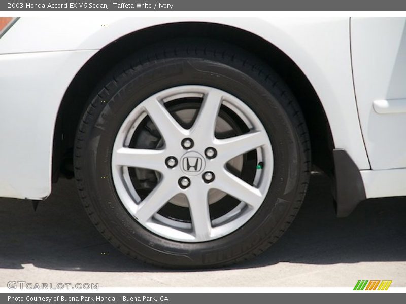 Taffeta White / Ivory 2003 Honda Accord EX V6 Sedan