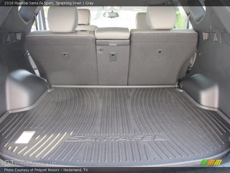 Sparkling Silver / Gray 2016 Hyundai Santa Fe Sport