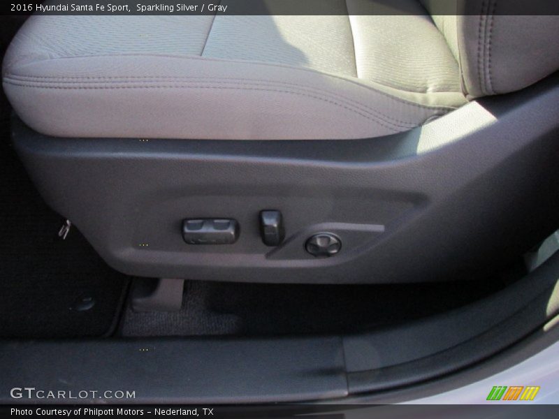 Sparkling Silver / Gray 2016 Hyundai Santa Fe Sport