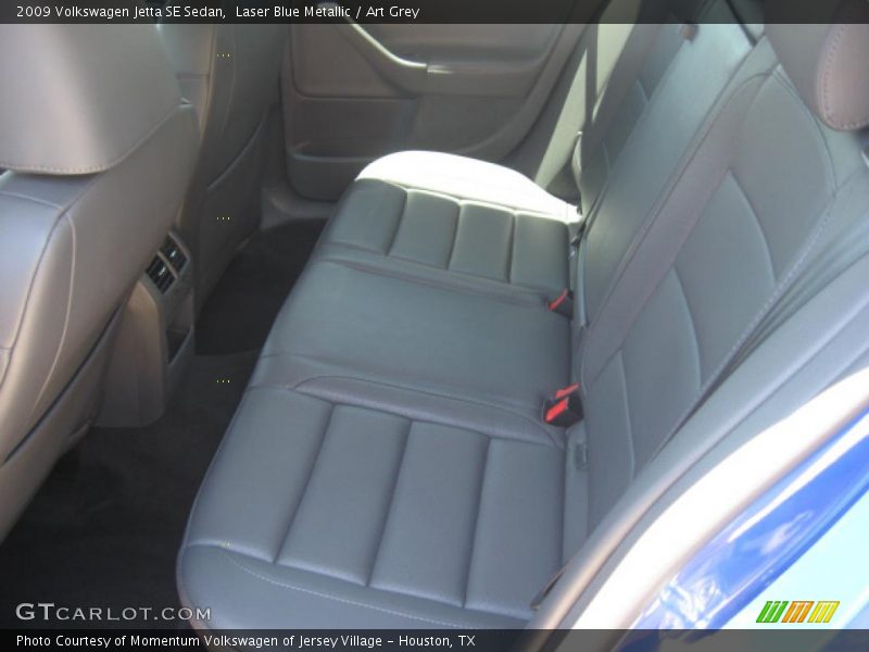 Laser Blue Metallic / Art Grey 2009 Volkswagen Jetta SE Sedan