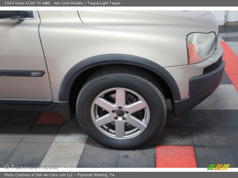 Ash Gold Metallic / Taupe/Light Taupe 2004 Volvo XC90 T6 AWD