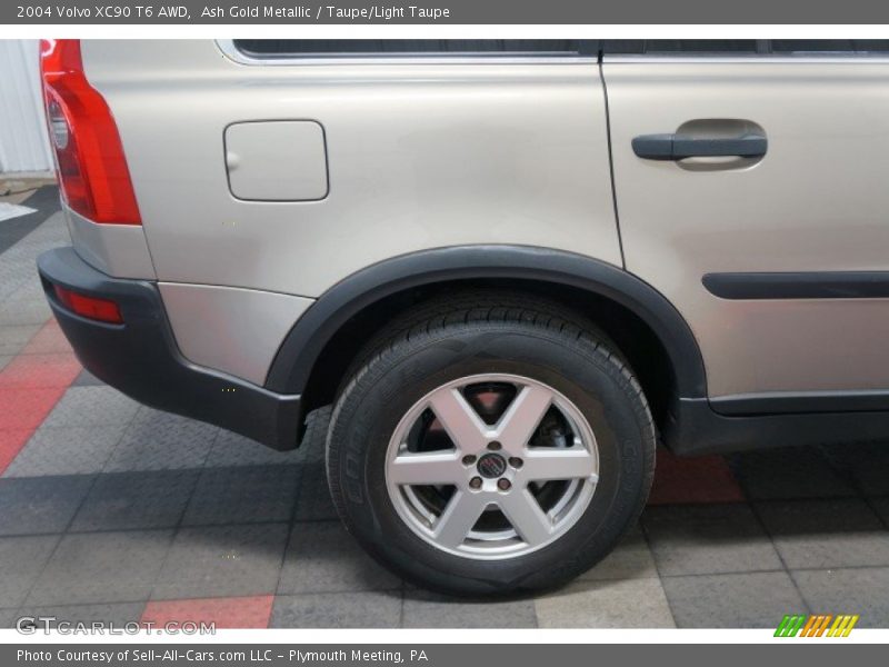 Ash Gold Metallic / Taupe/Light Taupe 2004 Volvo XC90 T6 AWD