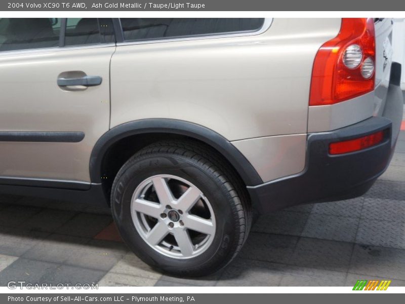 Ash Gold Metallic / Taupe/Light Taupe 2004 Volvo XC90 T6 AWD