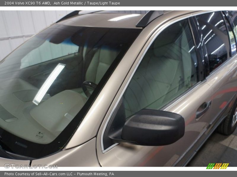 Ash Gold Metallic / Taupe/Light Taupe 2004 Volvo XC90 T6 AWD