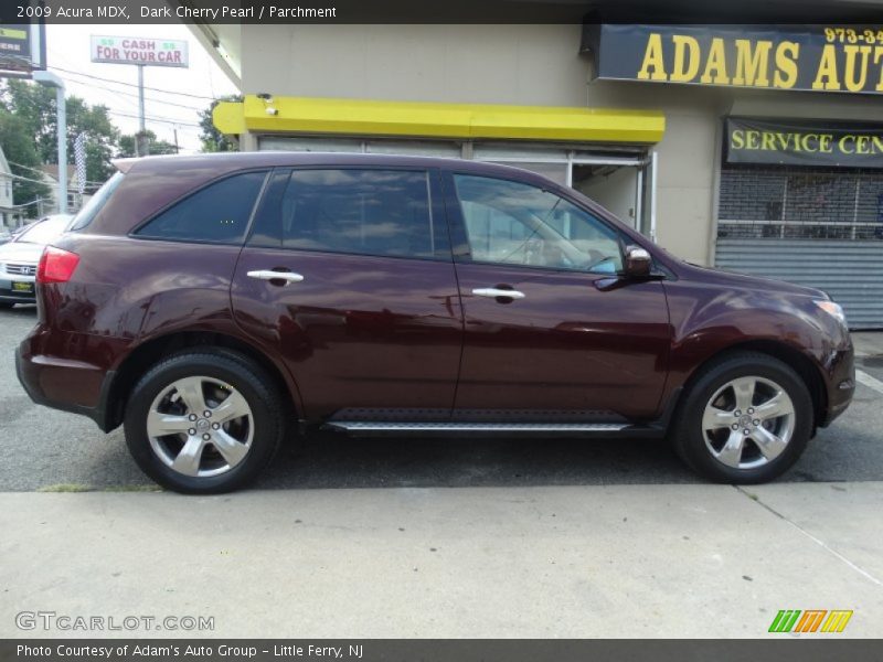 Dark Cherry Pearl / Parchment 2009 Acura MDX