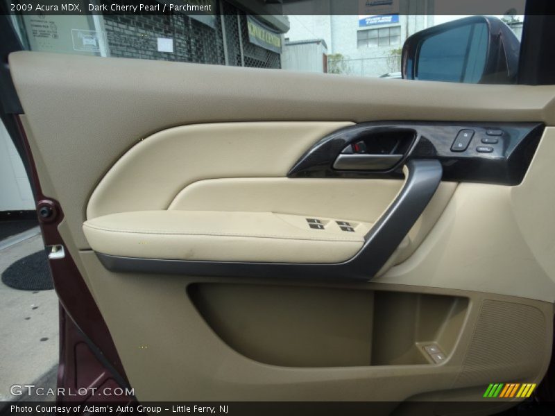 Dark Cherry Pearl / Parchment 2009 Acura MDX