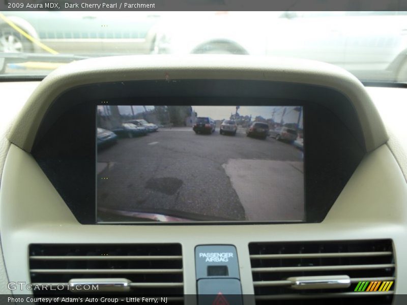 Dark Cherry Pearl / Parchment 2009 Acura MDX