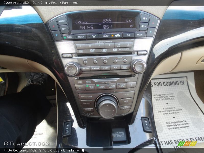 Dark Cherry Pearl / Parchment 2009 Acura MDX