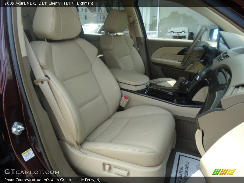 Dark Cherry Pearl / Parchment 2009 Acura MDX