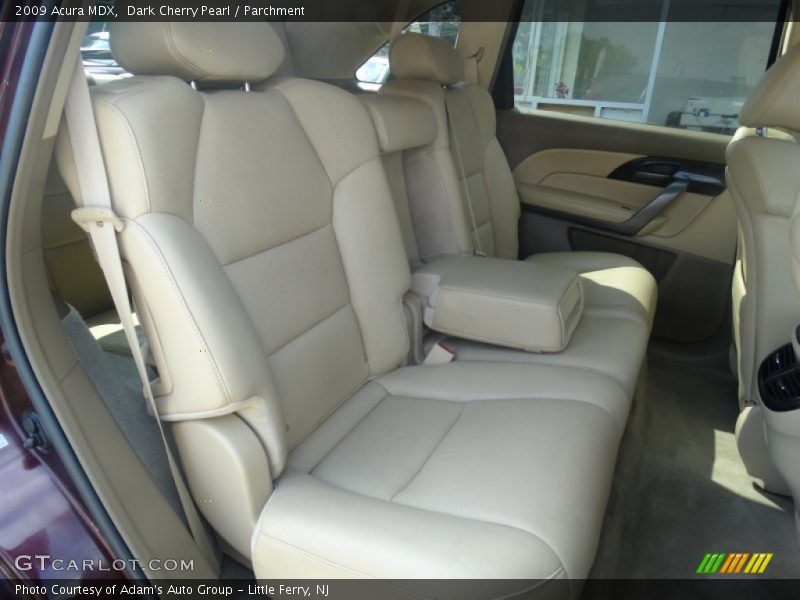 Dark Cherry Pearl / Parchment 2009 Acura MDX