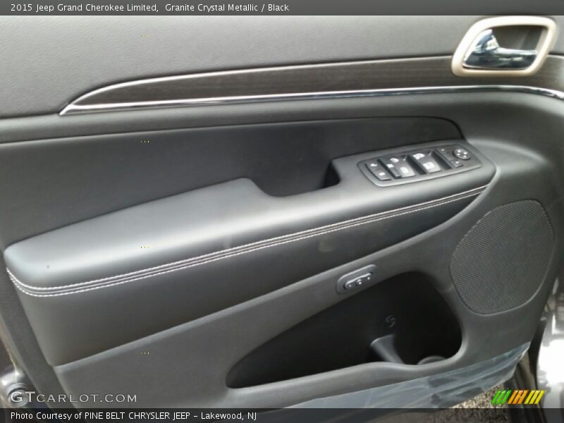 Granite Crystal Metallic / Black 2015 Jeep Grand Cherokee Limited