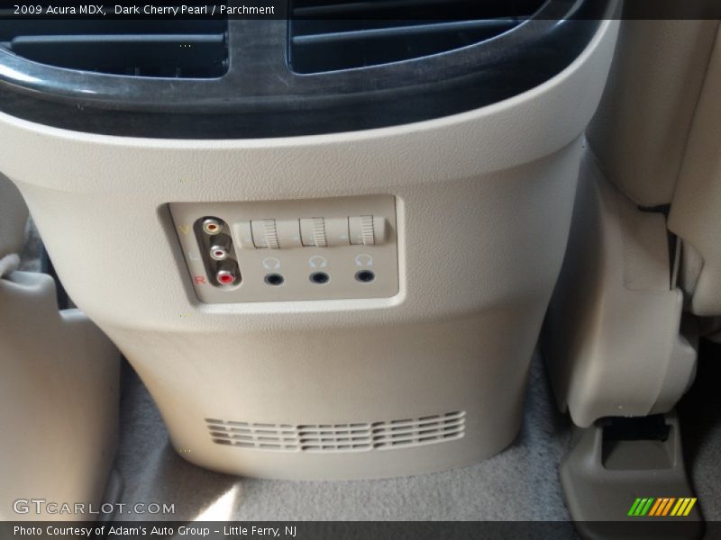 Dark Cherry Pearl / Parchment 2009 Acura MDX