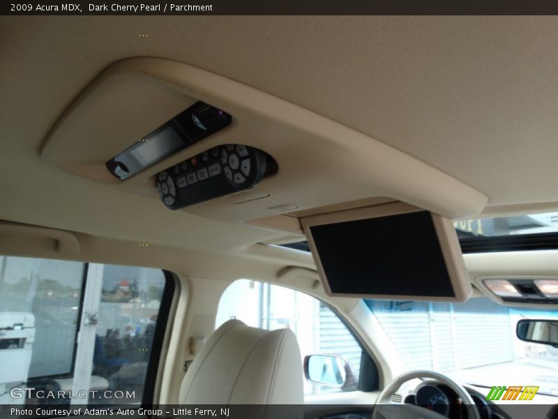Dark Cherry Pearl / Parchment 2009 Acura MDX