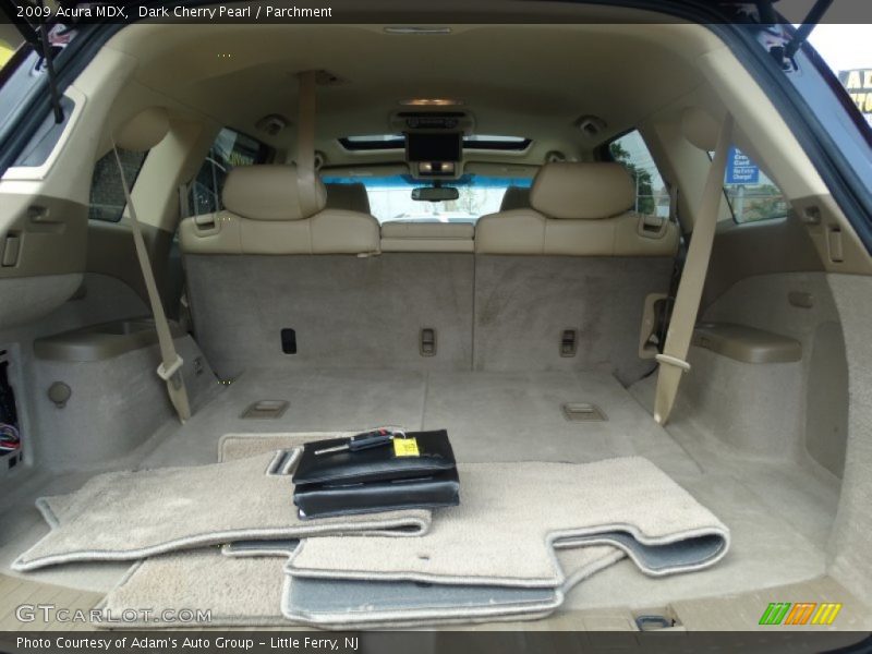 Dark Cherry Pearl / Parchment 2009 Acura MDX