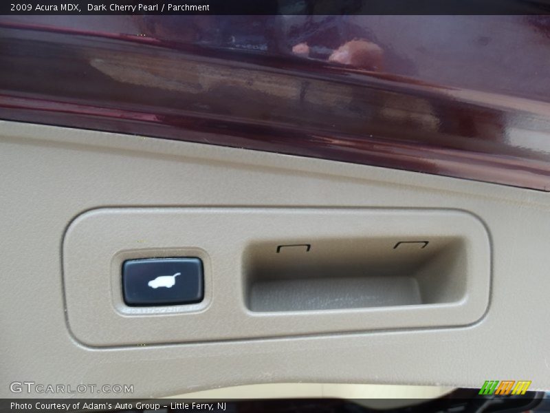 Dark Cherry Pearl / Parchment 2009 Acura MDX