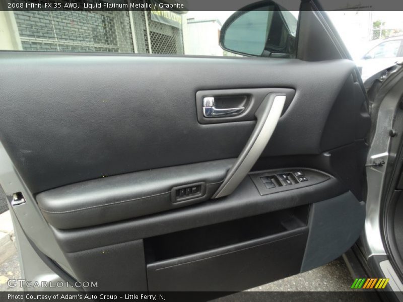 Liquid Platinum Metallic / Graphite 2008 Infiniti FX 35 AWD