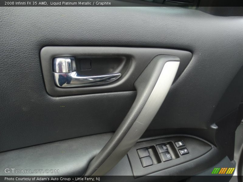 Liquid Platinum Metallic / Graphite 2008 Infiniti FX 35 AWD