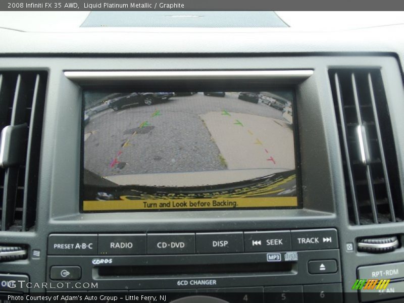 Liquid Platinum Metallic / Graphite 2008 Infiniti FX 35 AWD