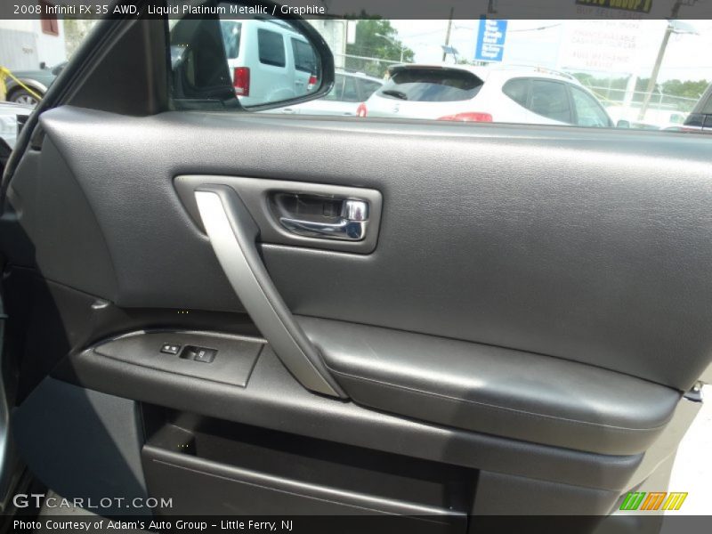 Liquid Platinum Metallic / Graphite 2008 Infiniti FX 35 AWD
