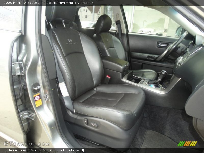Liquid Platinum Metallic / Graphite 2008 Infiniti FX 35 AWD