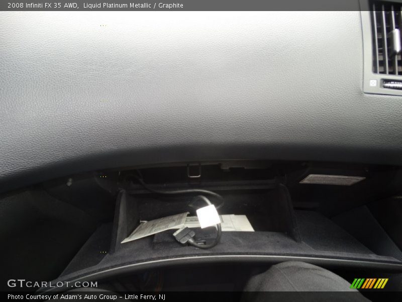 Liquid Platinum Metallic / Graphite 2008 Infiniti FX 35 AWD