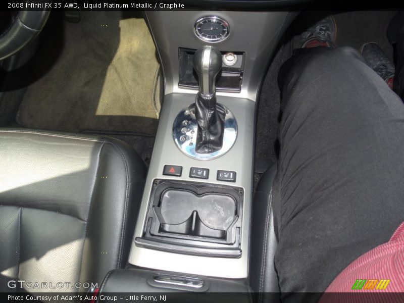Liquid Platinum Metallic / Graphite 2008 Infiniti FX 35 AWD