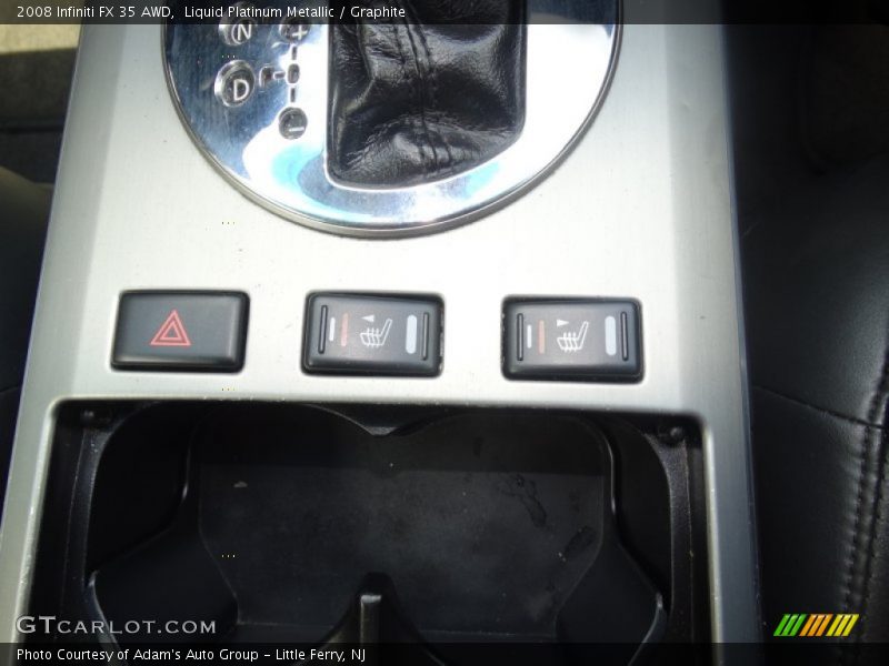 Liquid Platinum Metallic / Graphite 2008 Infiniti FX 35 AWD