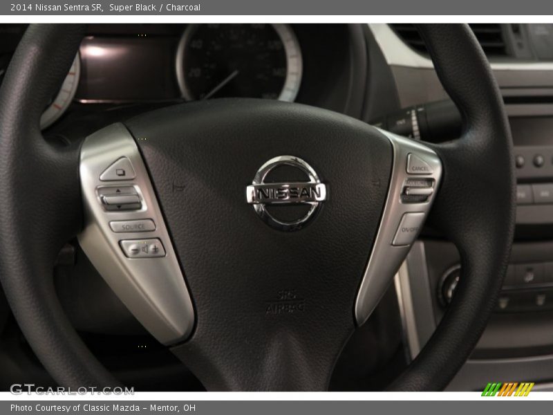 Super Black / Charcoal 2014 Nissan Sentra SR