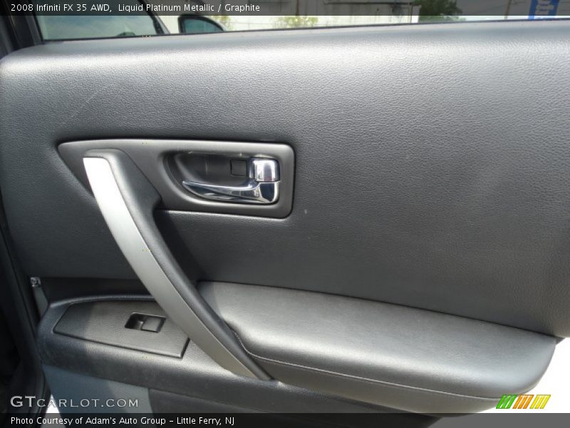 Liquid Platinum Metallic / Graphite 2008 Infiniti FX 35 AWD
