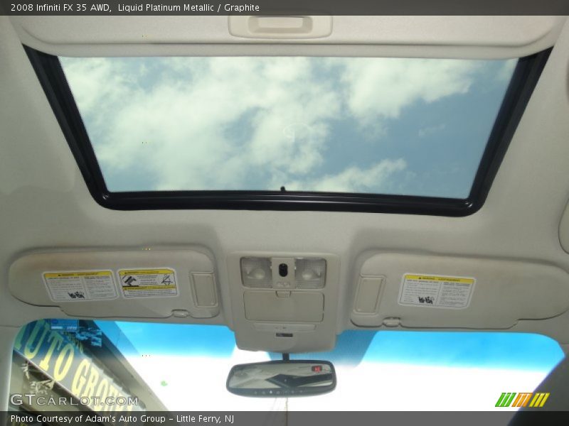 Liquid Platinum Metallic / Graphite 2008 Infiniti FX 35 AWD