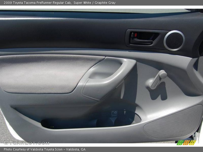 Super White / Graphite Gray 2009 Toyota Tacoma PreRunner Regular Cab