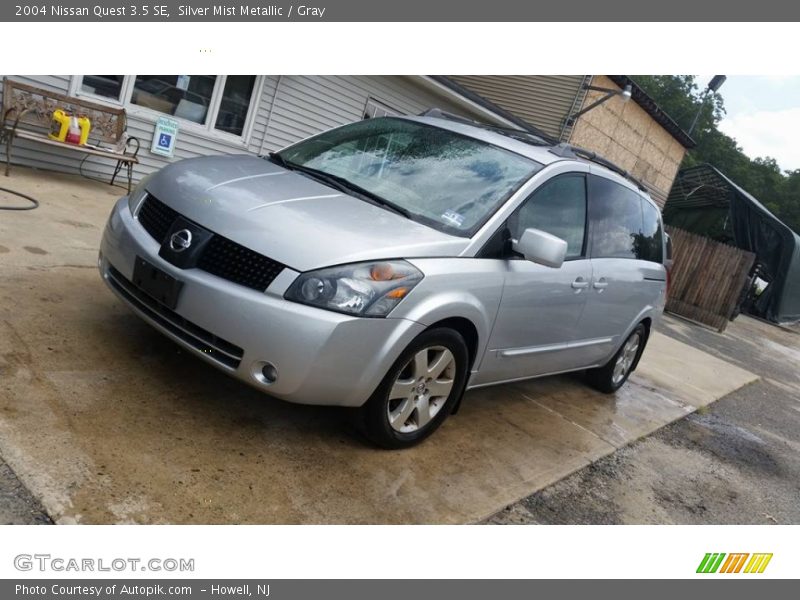 Silver Mist Metallic / Gray 2004 Nissan Quest 3.5 SE