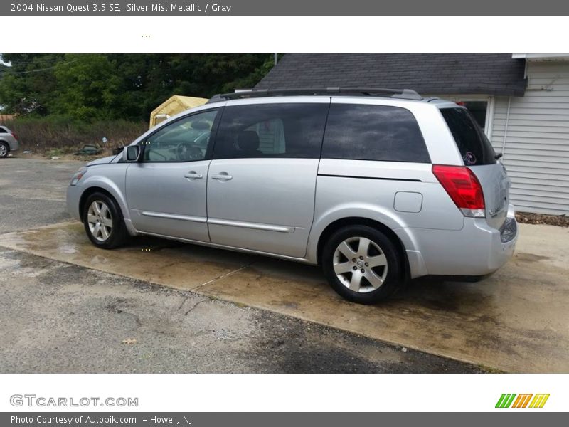 Silver Mist Metallic / Gray 2004 Nissan Quest 3.5 SE