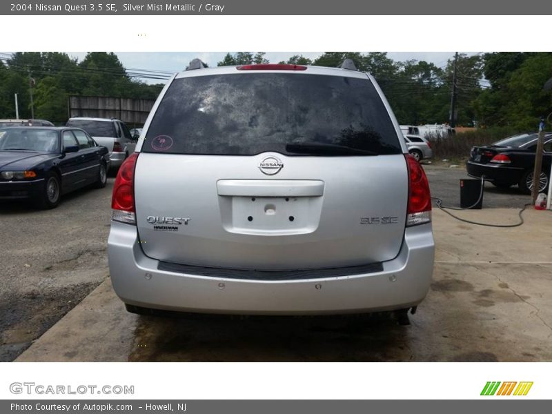Silver Mist Metallic / Gray 2004 Nissan Quest 3.5 SE