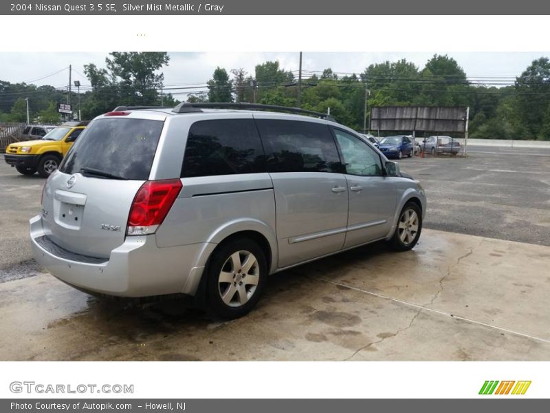 Silver Mist Metallic / Gray 2004 Nissan Quest 3.5 SE
