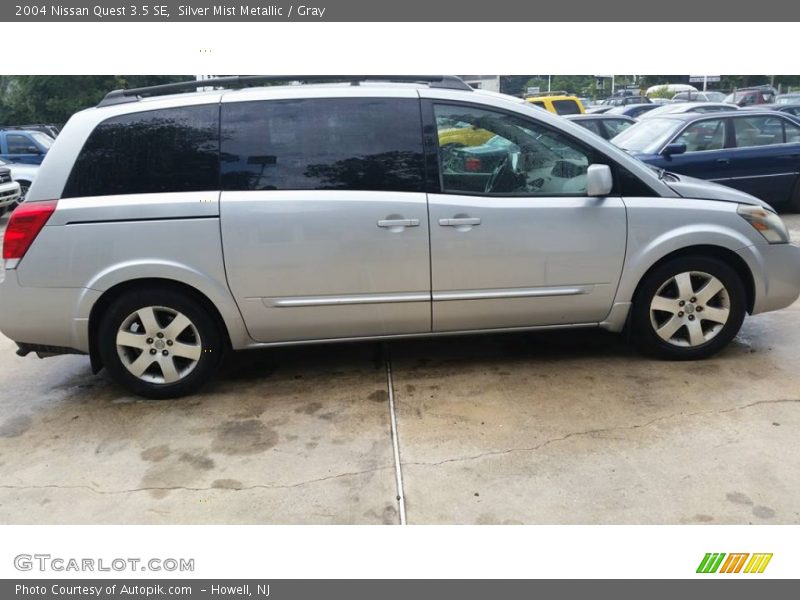 Silver Mist Metallic / Gray 2004 Nissan Quest 3.5 SE