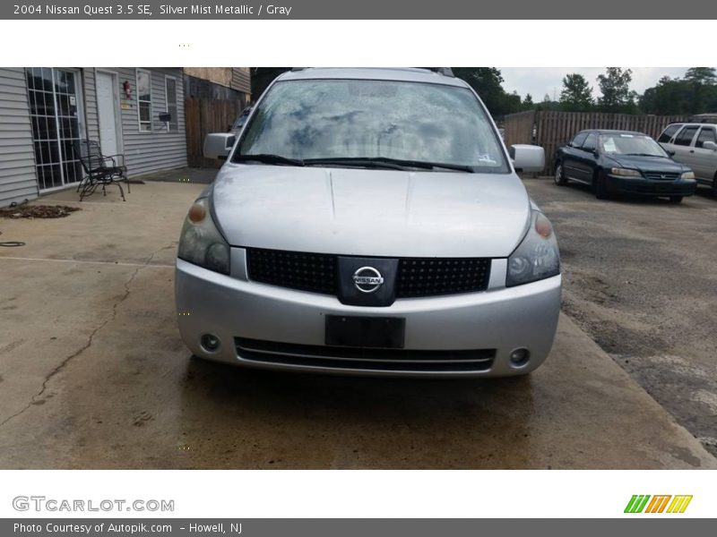 Silver Mist Metallic / Gray 2004 Nissan Quest 3.5 SE