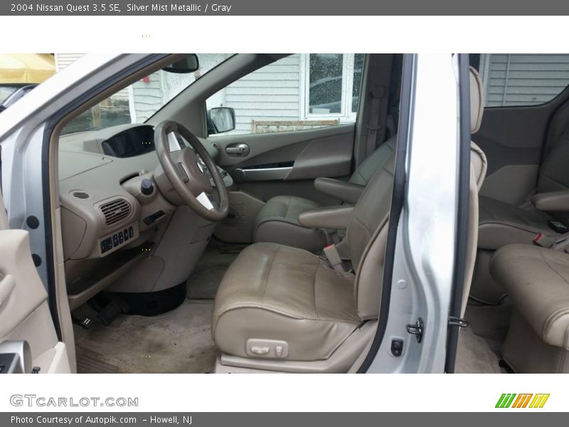 Silver Mist Metallic / Gray 2004 Nissan Quest 3.5 SE