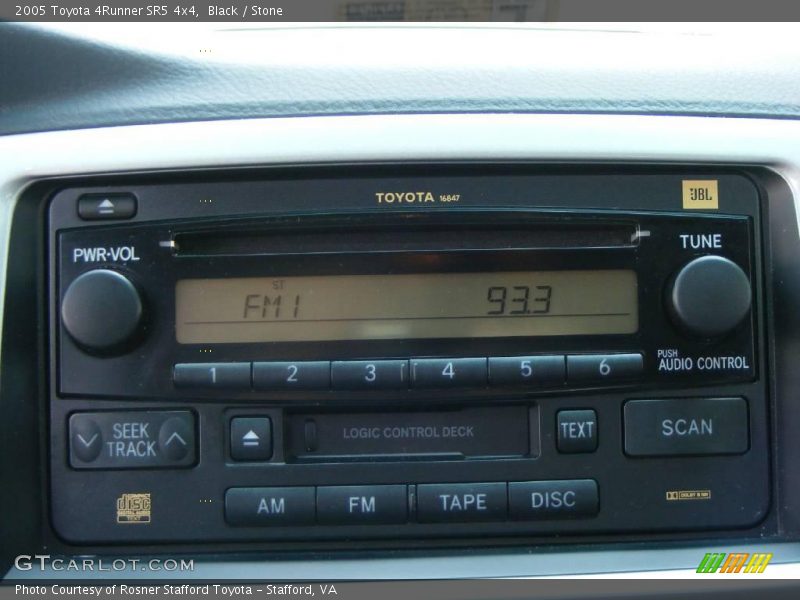 Black / Stone 2005 Toyota 4Runner SR5 4x4