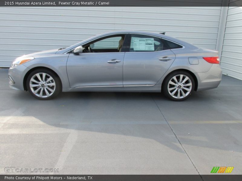  2015 Azera Limited Pewter Gray Metallic