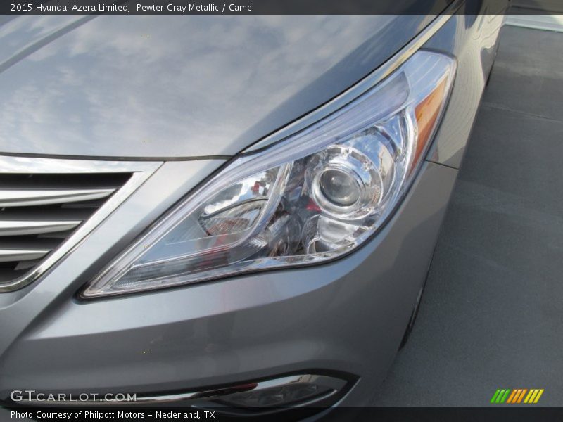 Pewter Gray Metallic / Camel 2015 Hyundai Azera Limited