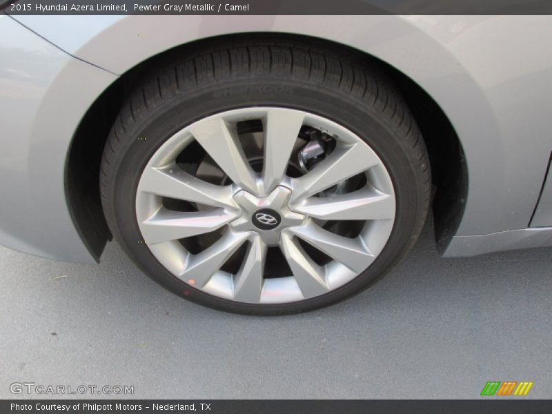 Pewter Gray Metallic / Camel 2015 Hyundai Azera Limited
