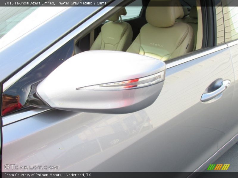 Pewter Gray Metallic / Camel 2015 Hyundai Azera Limited