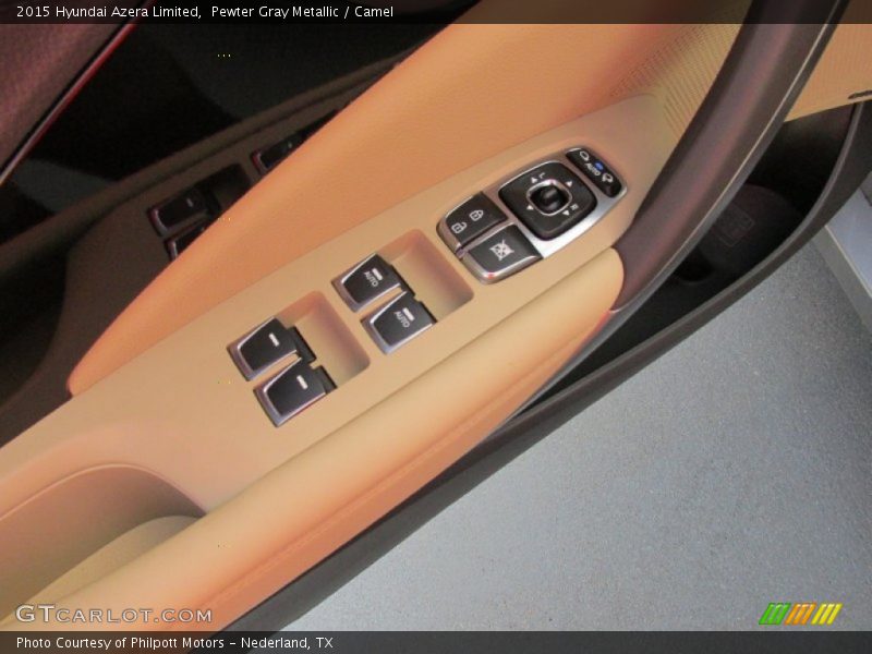 Pewter Gray Metallic / Camel 2015 Hyundai Azera Limited