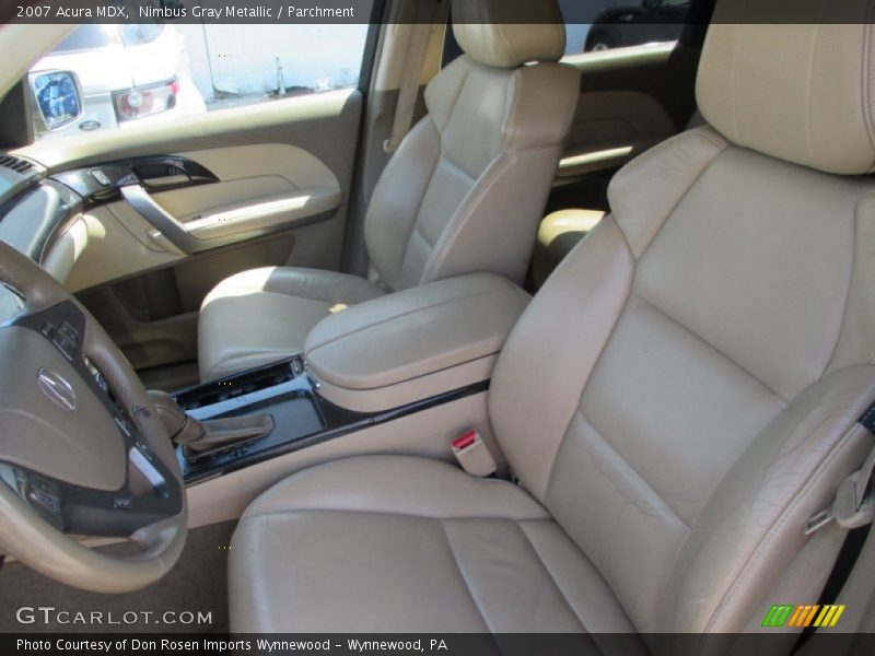 Nimbus Gray Metallic / Parchment 2007 Acura MDX