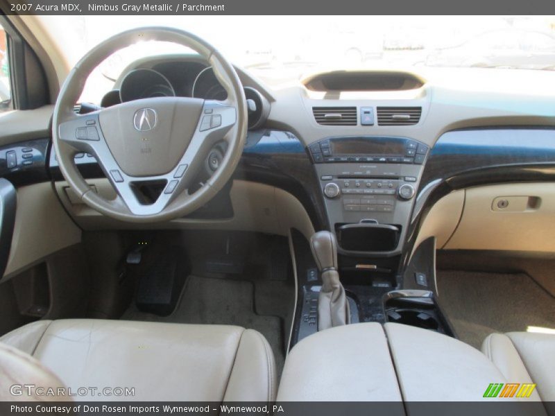 Nimbus Gray Metallic / Parchment 2007 Acura MDX