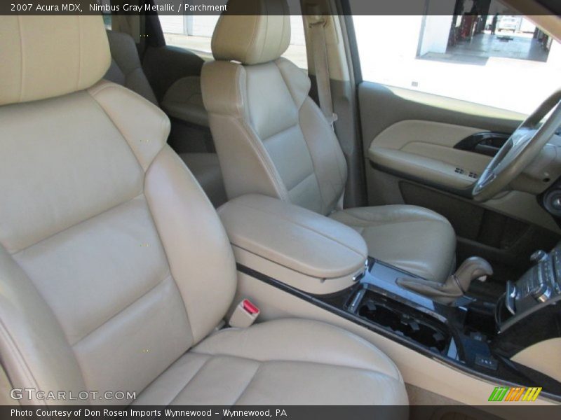 Nimbus Gray Metallic / Parchment 2007 Acura MDX