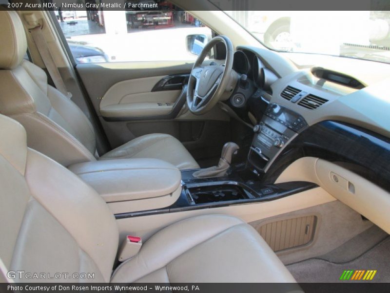 Nimbus Gray Metallic / Parchment 2007 Acura MDX